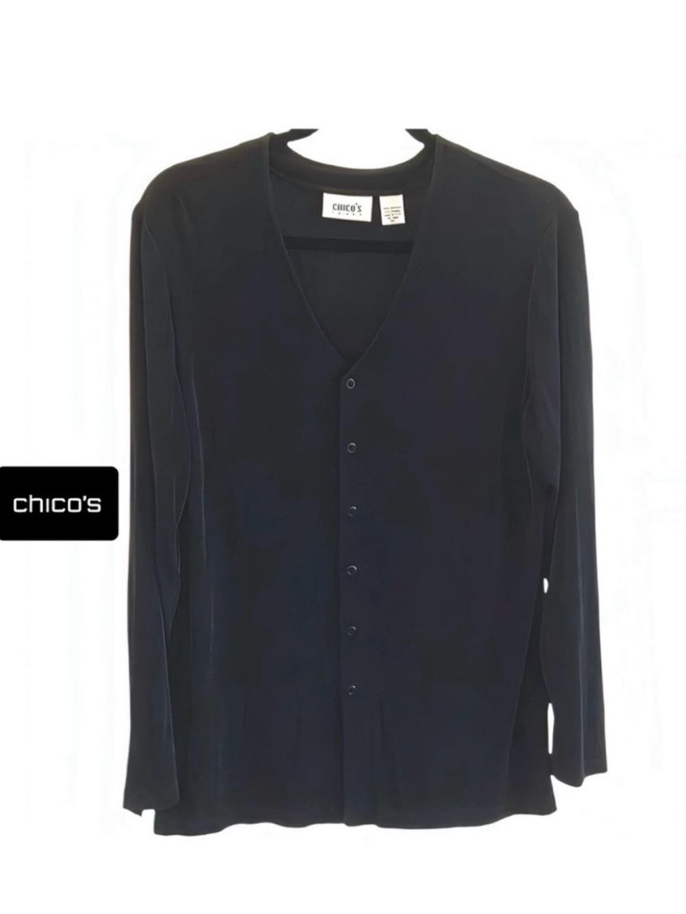 Chico’s Travelers Collection Classic Jacket-Chico’s Size 1 = Medium/8